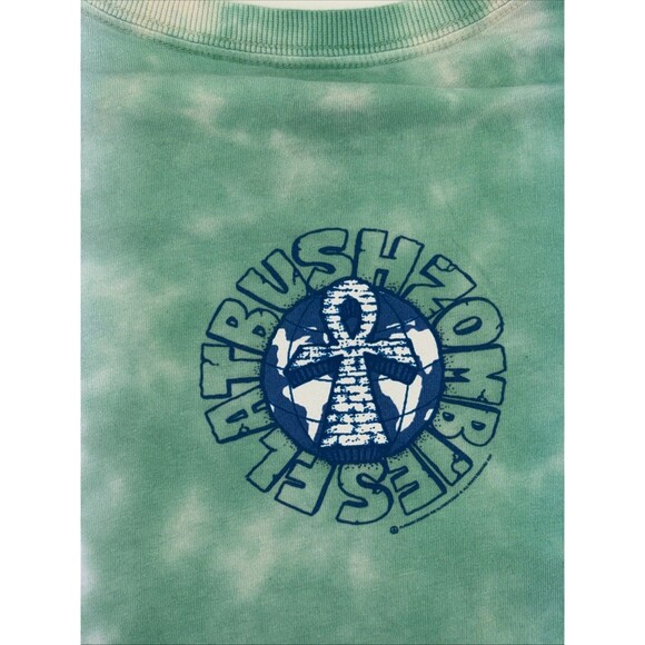Med, Flatbush Zombies Tiedye T-shirt Dyed & Mint Again Glorious Dead Hip Hop FBZ - Picture 4 of 8